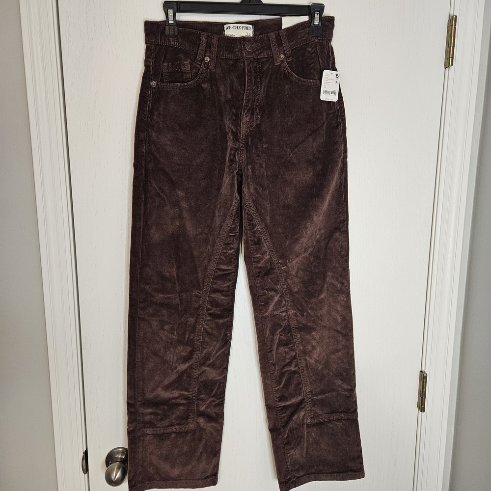 NWT We The Free Risk Taker High Rise Straight Leg Pants